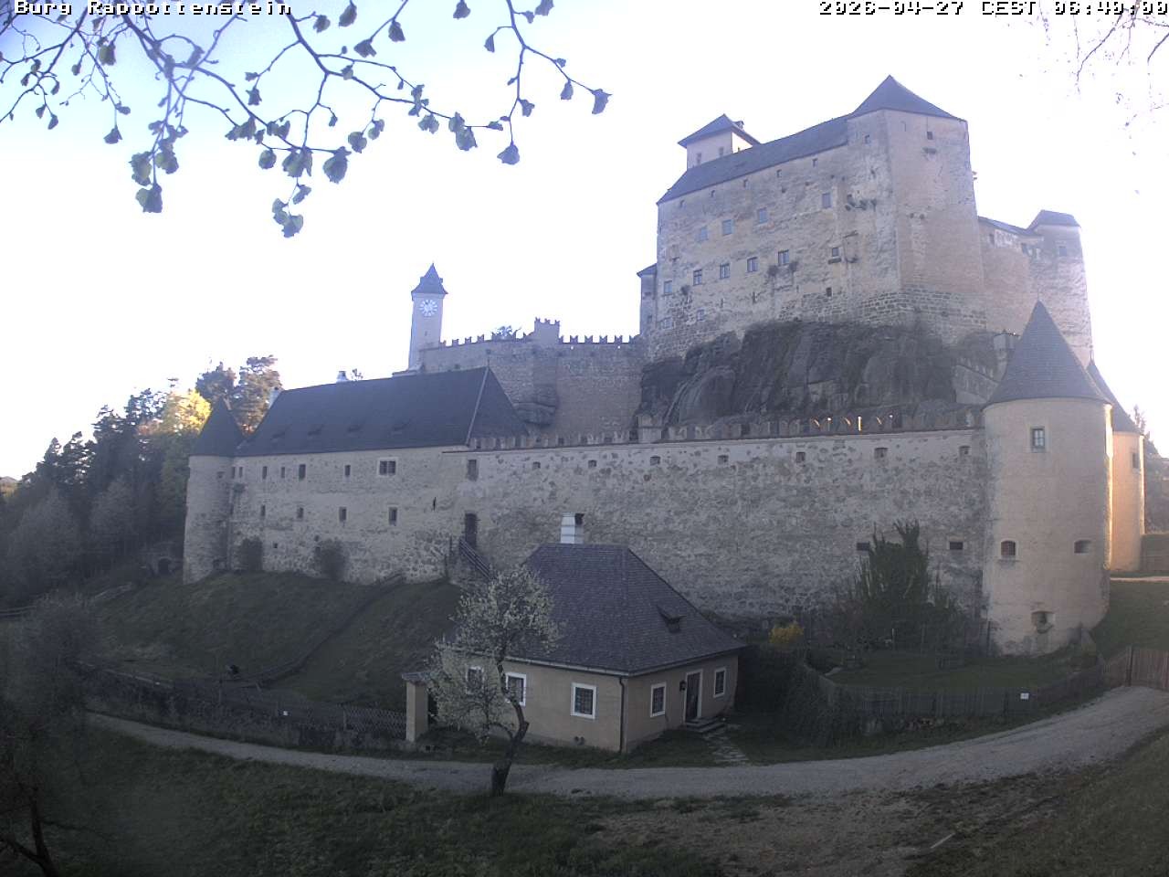 Archiv Foto Webcam Burg Rappottenstein