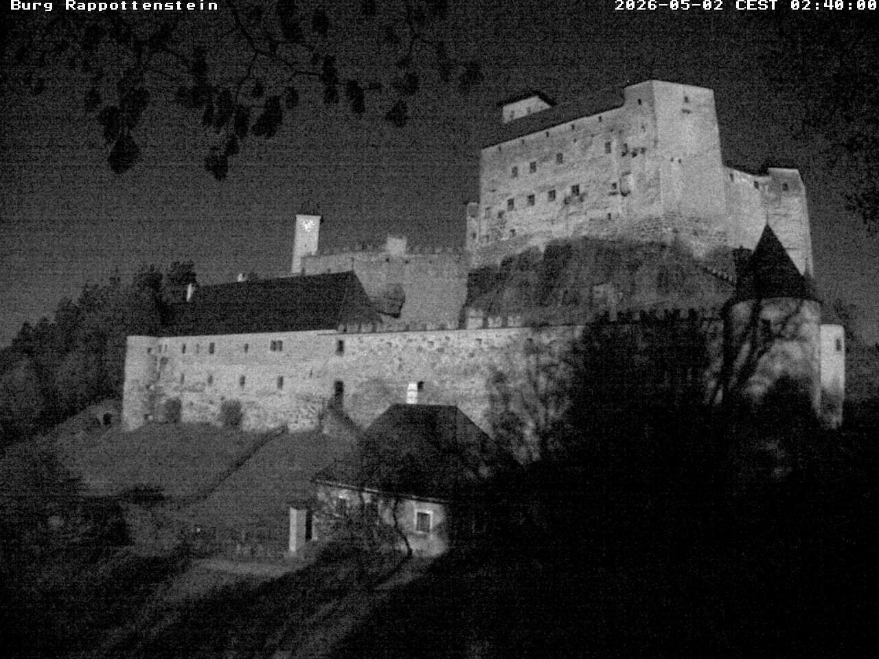 Archiv Foto Webcam Burg Rappottenstein