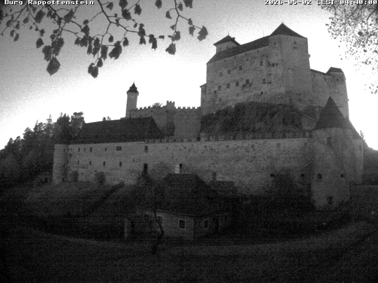 Archiv Foto Webcam Burg Rappottenstein