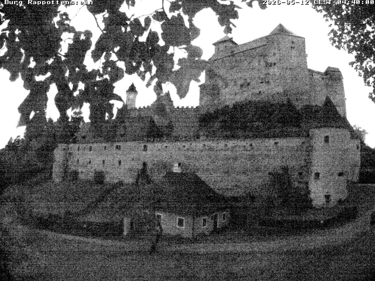 Archiv Foto Webcam Burg Rappottenstein