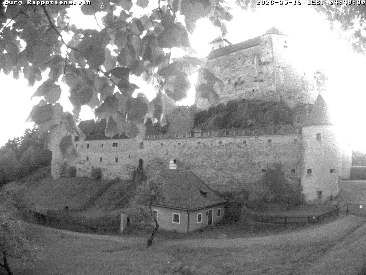 Archiv Foto Webcam Burg Rappottenstein