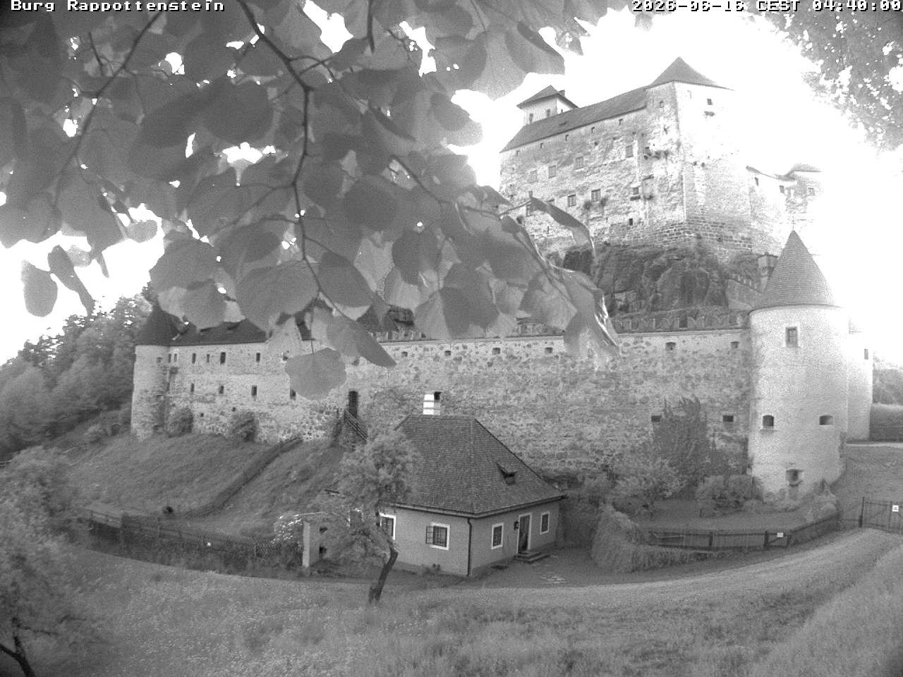 Archiv Foto Webcam Burg Rappottenstein
