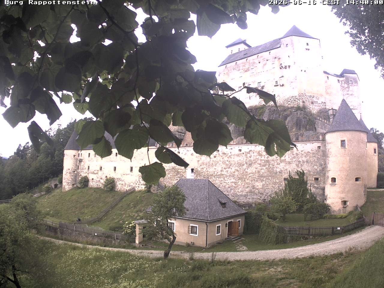 Archiv Foto Webcam Burg Rappottenstein