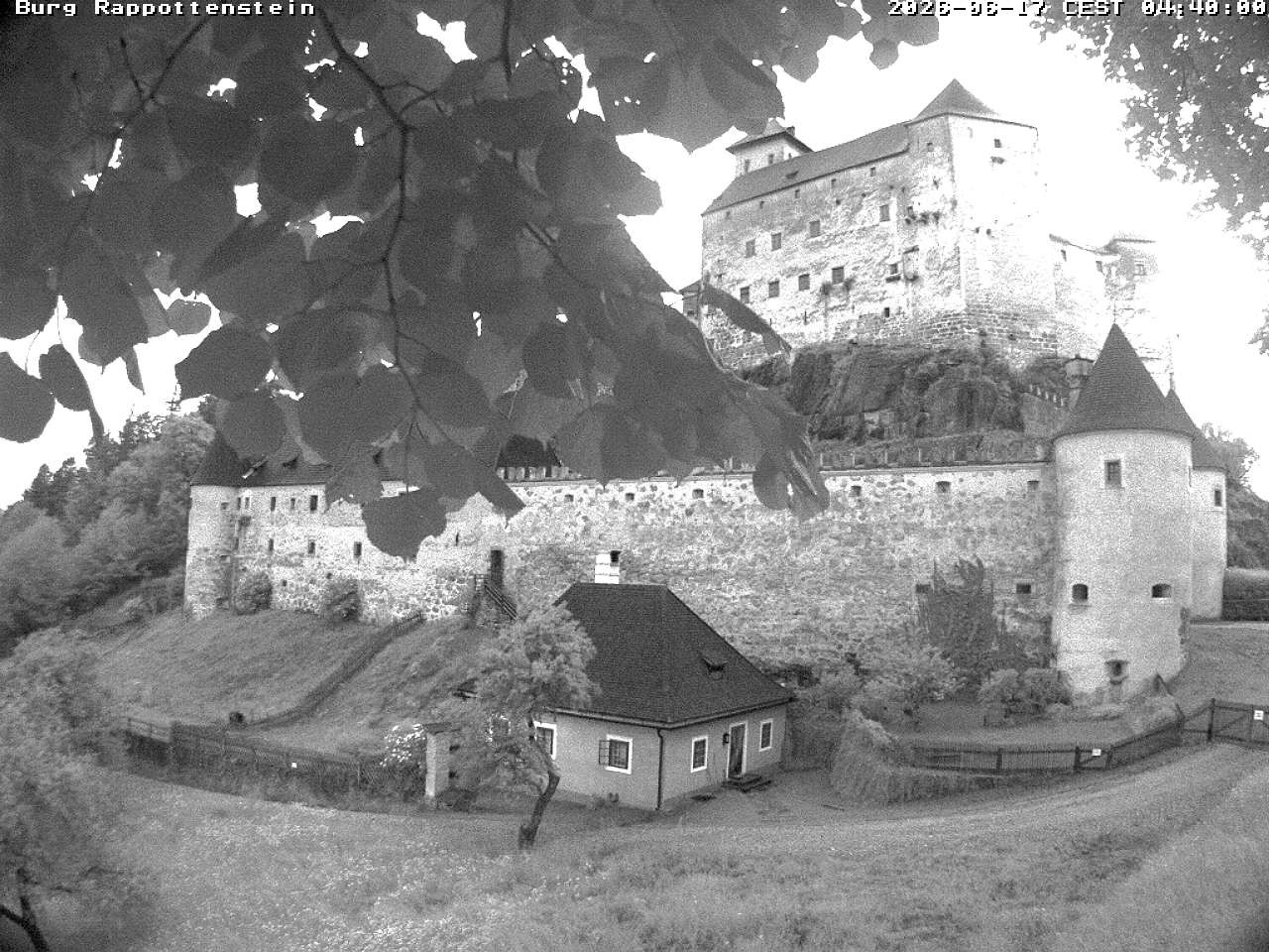 Archiv Foto Webcam Burg Rappottenstein