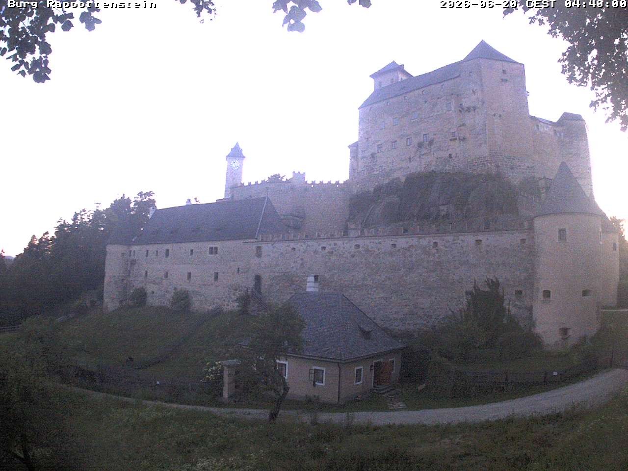 Archiv Foto Webcam Burg Rappottenstein