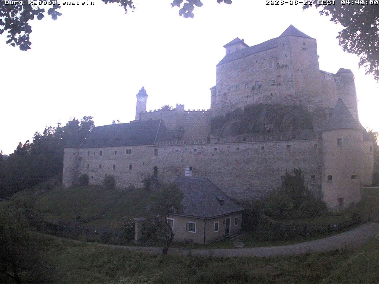 Archived image Webcam Rappottenstein Castle