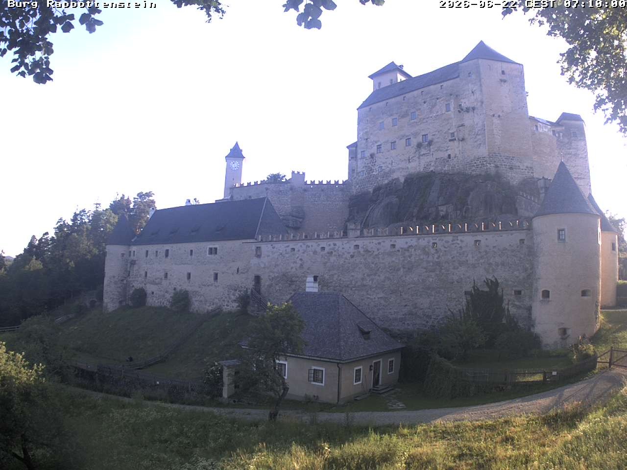 Archived image Webcam Rappottenstein Castle