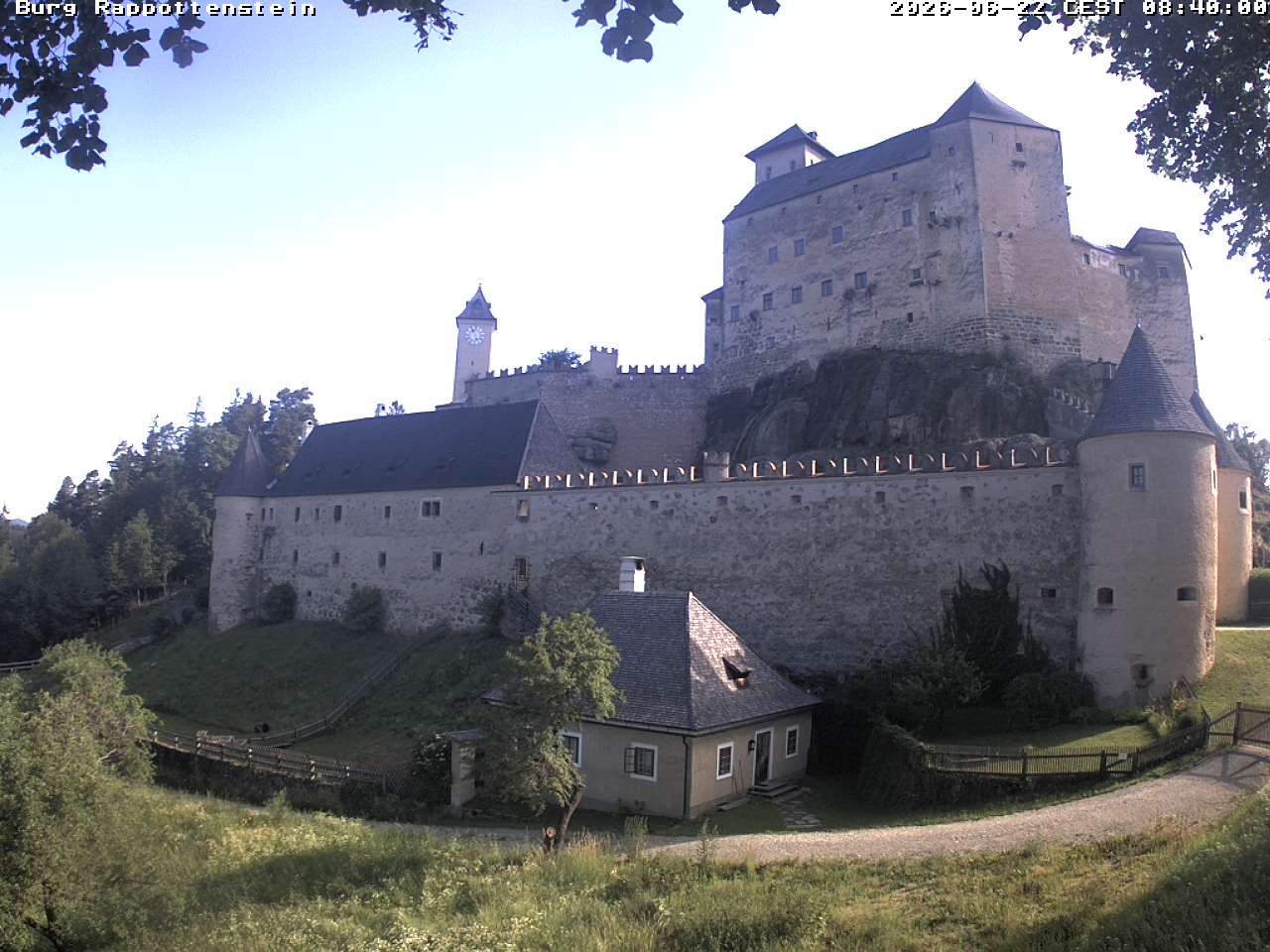 Archived image Webcam Rappottenstein Castle