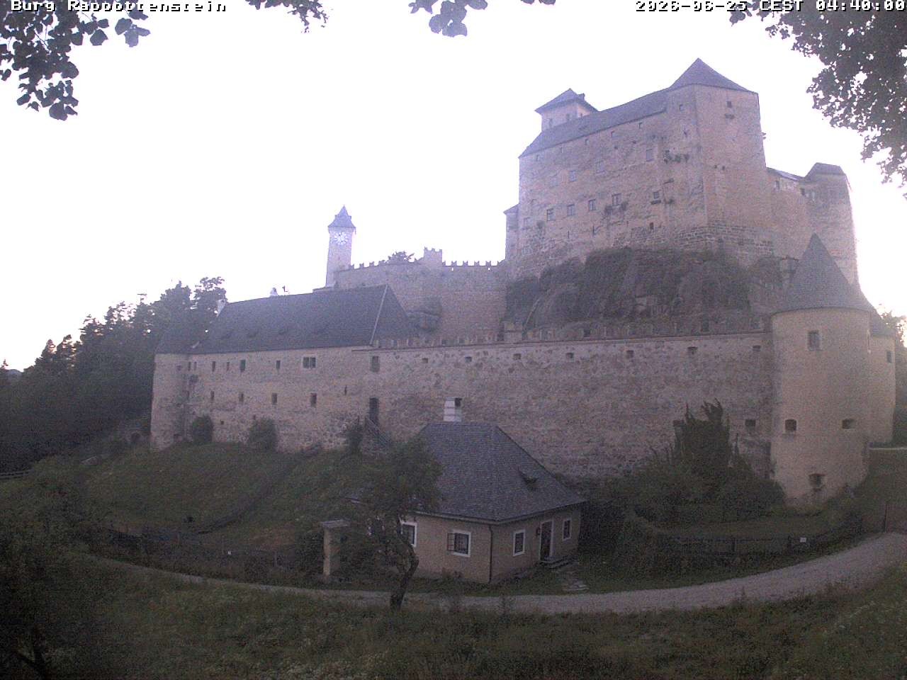 Archiv Foto Webcam Burg Rappottenstein