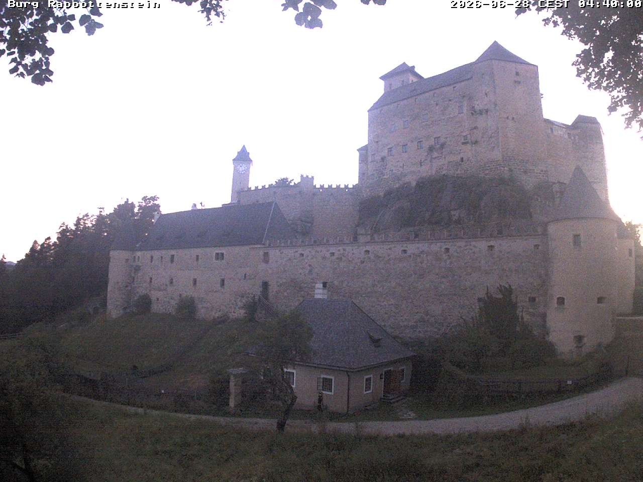 Archiv Foto Webcam Burg Rappottenstein