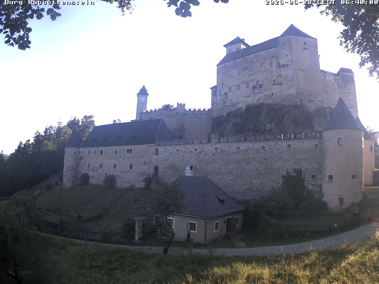Archiv Foto Webcam Burg Rappottenstein