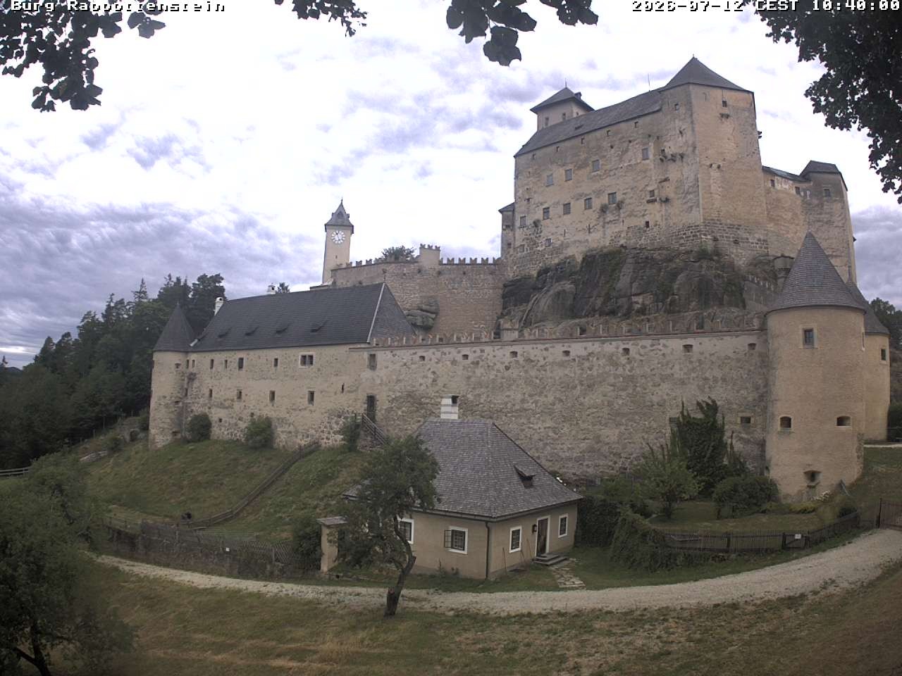 Archived image Webcam Rappottenstein Castle