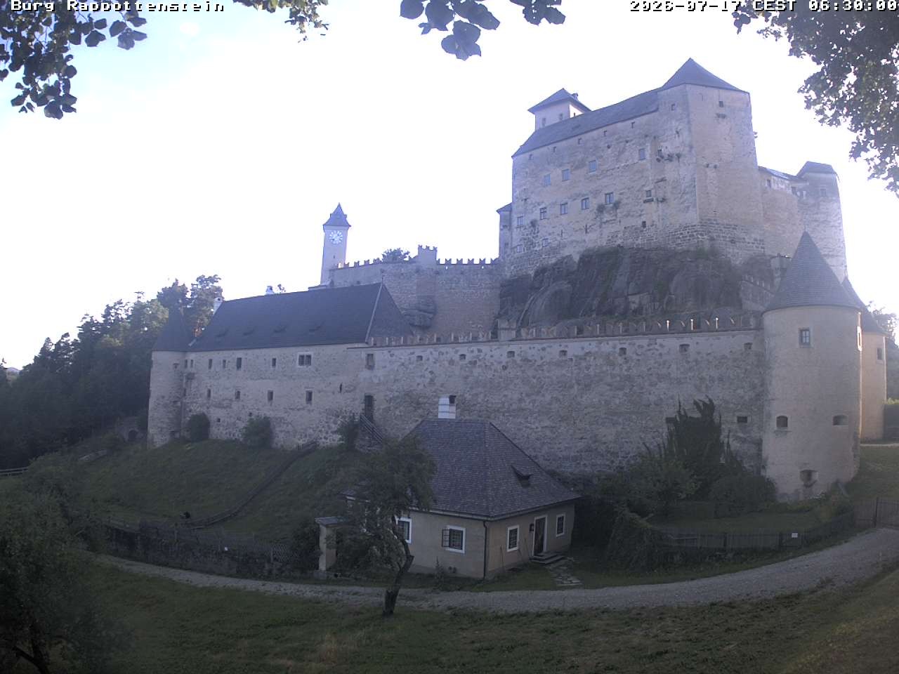 Archiv Foto Webcam Burg Rappottenstein