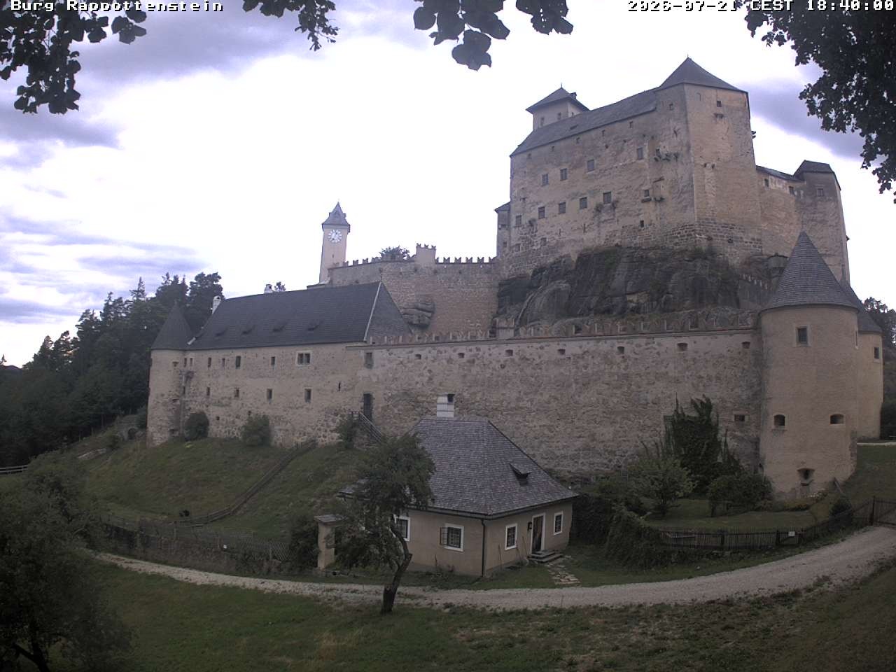 Archiv Foto Webcam Burg Rappottenstein