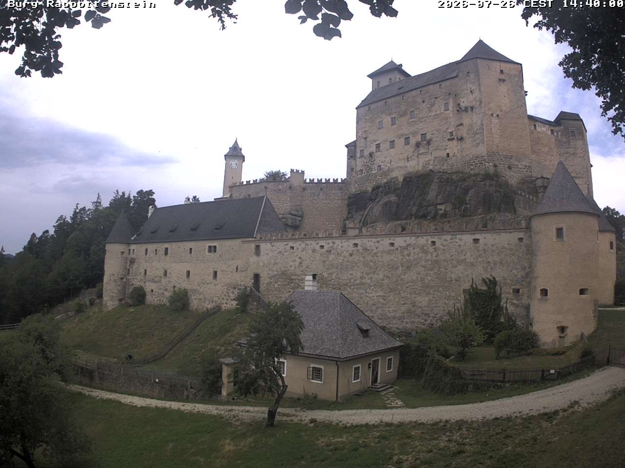 Archiv Foto Webcam Burg Rappottenstein