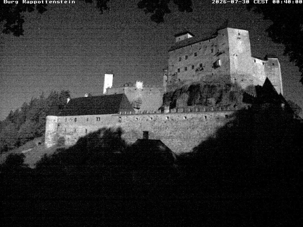 Archiv Foto Webcam Burg Rappottenstein