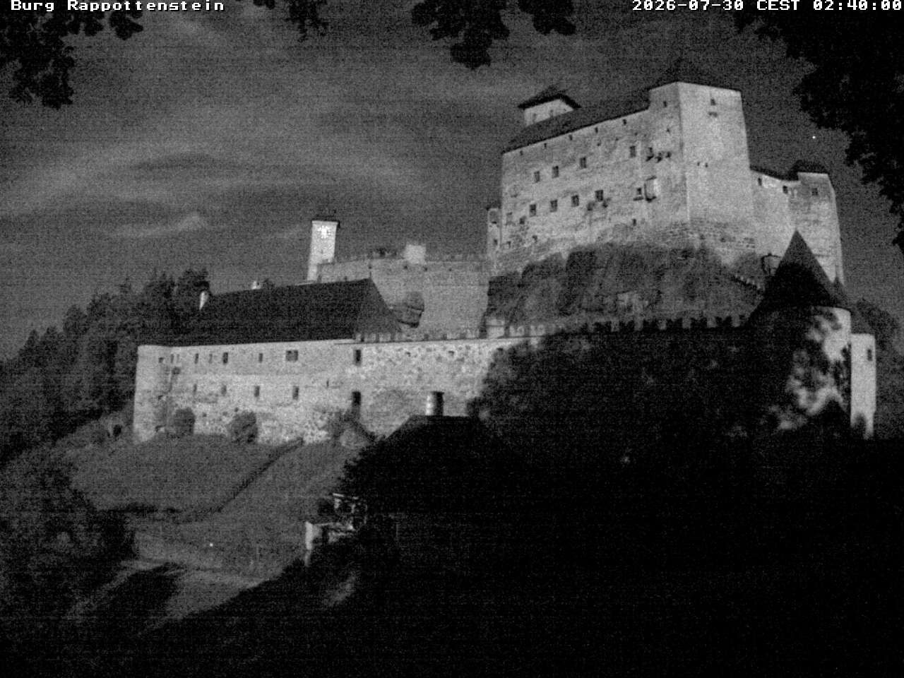 Archiv Foto Webcam Burg Rappottenstein