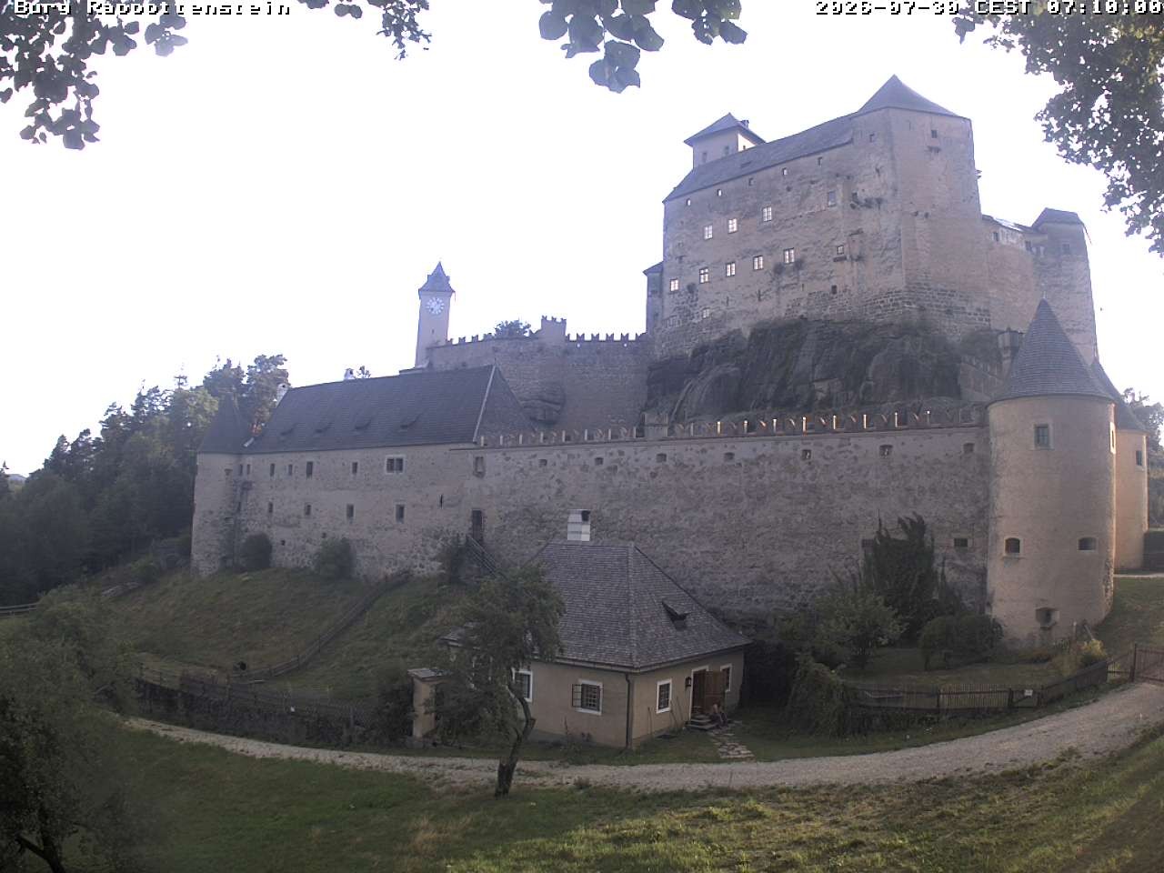 Archiv Foto Webcam Burg Rappottenstein