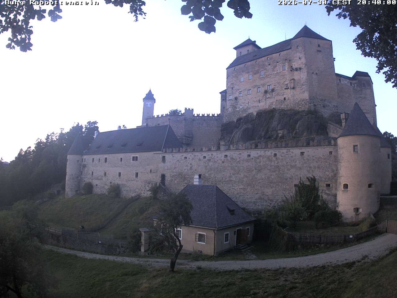 Archiv Foto Webcam Burg Rappottenstein