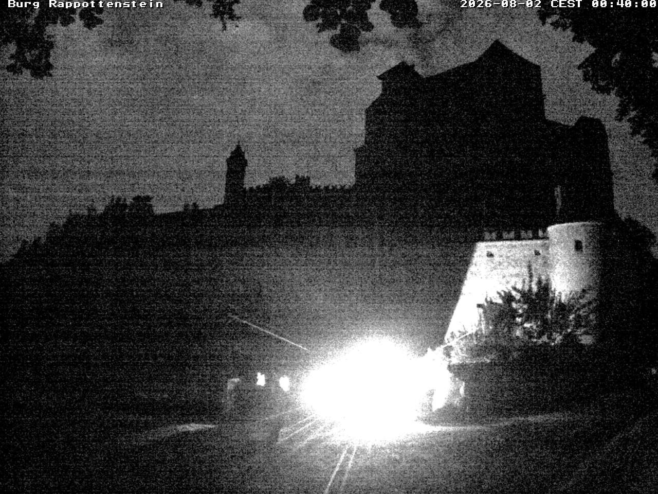 Archiv Foto Webcam Burg Rappottenstein