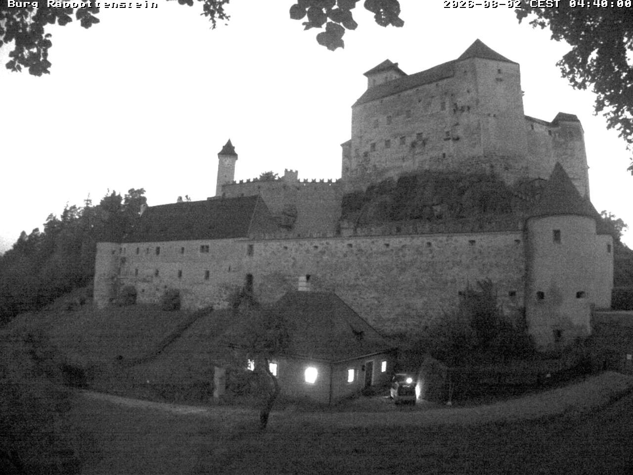 Archiv Foto Webcam Burg Rappottenstein