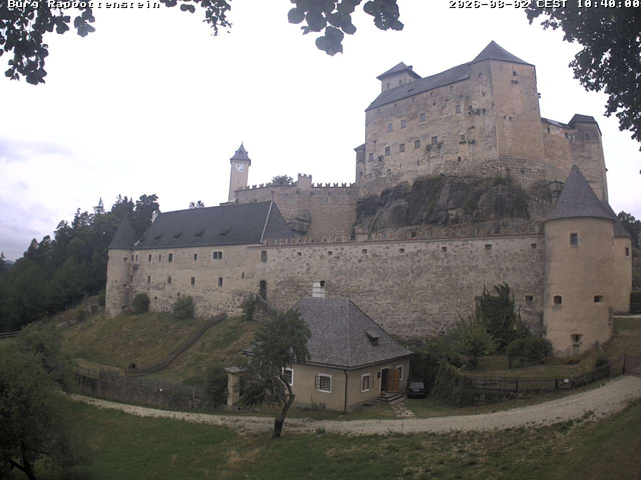 Archiv Foto Webcam Burg Rappottenstein