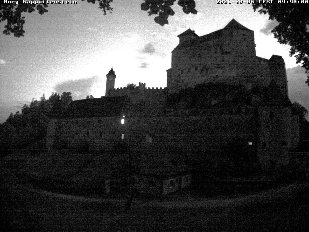 Archiv Foto Webcam Burg Rappottenstein