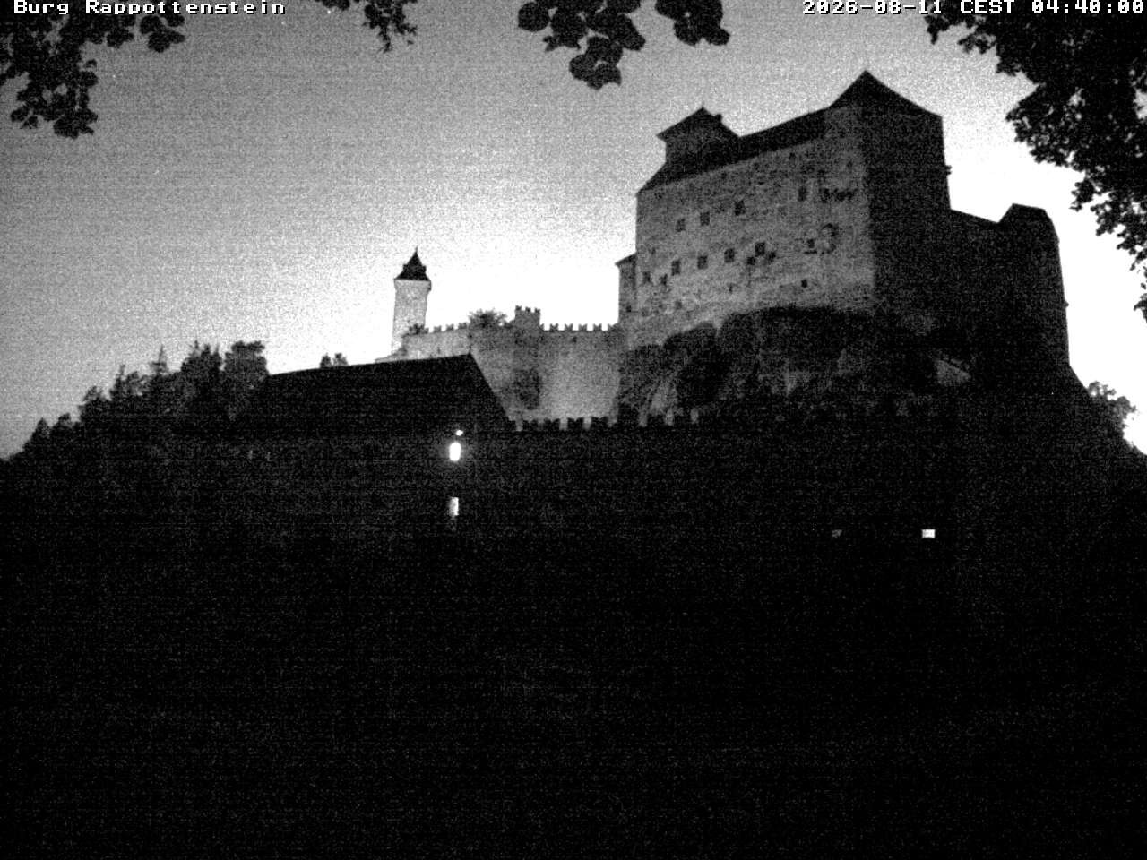 Archiv Foto Webcam Burg Rappottenstein