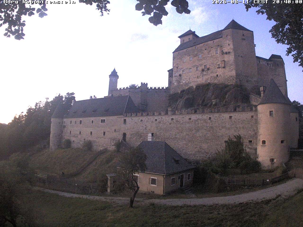 Archiv Foto Webcam Burg Rappottenstein