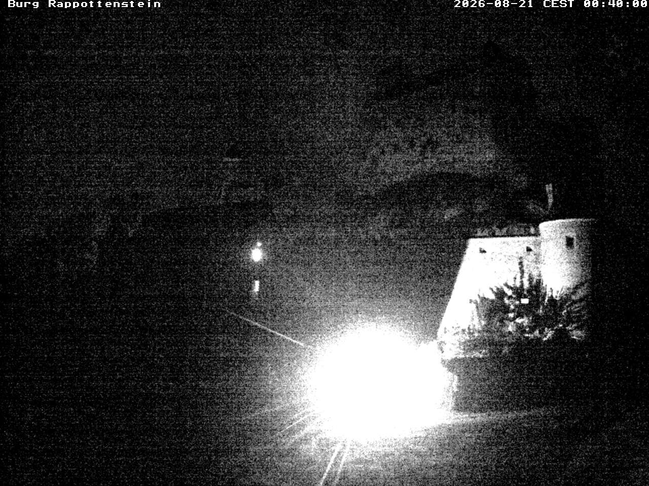 Archived image Webcam Rappottenstein Castle