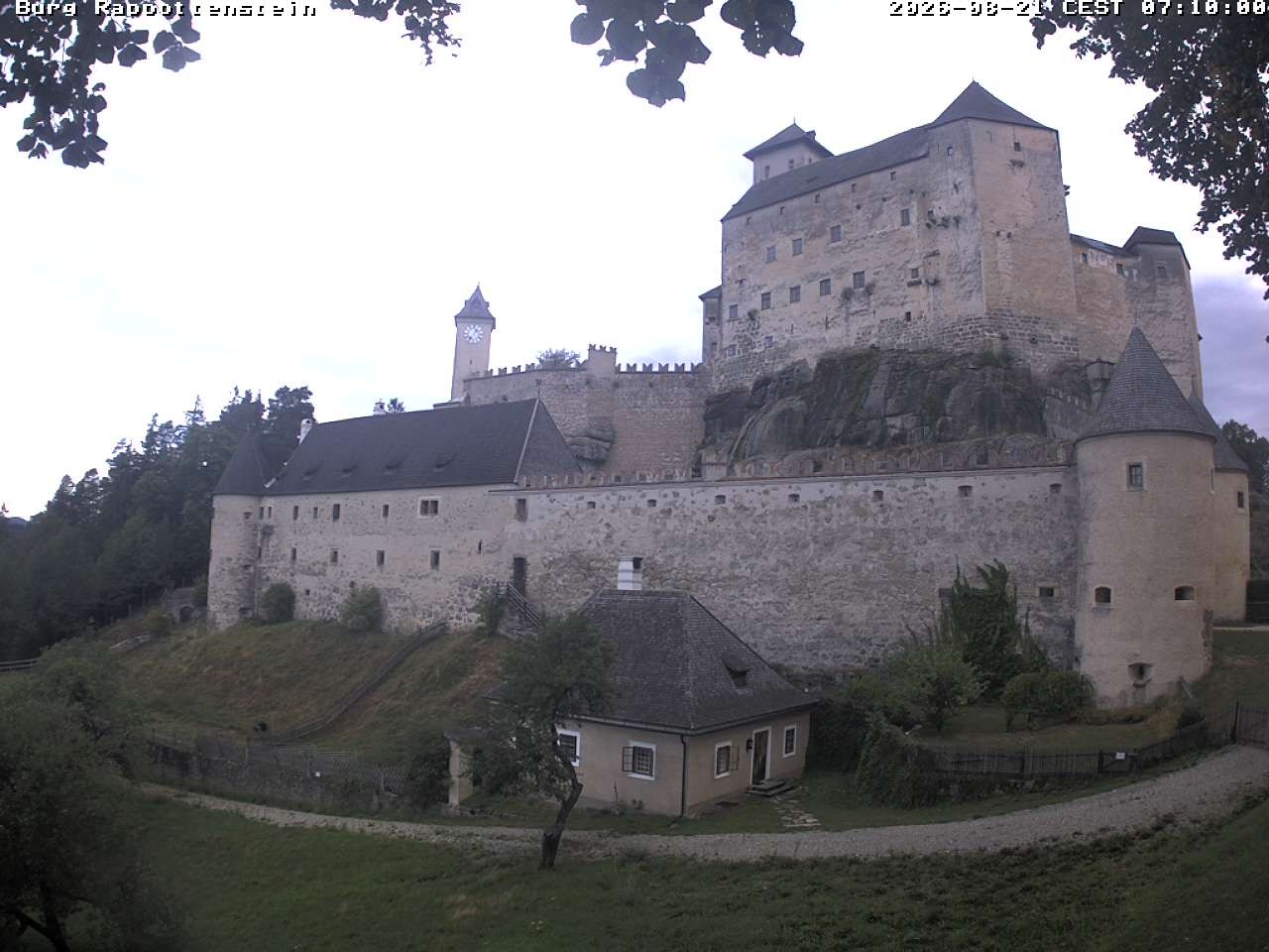 Archived image Webcam Rappottenstein Castle