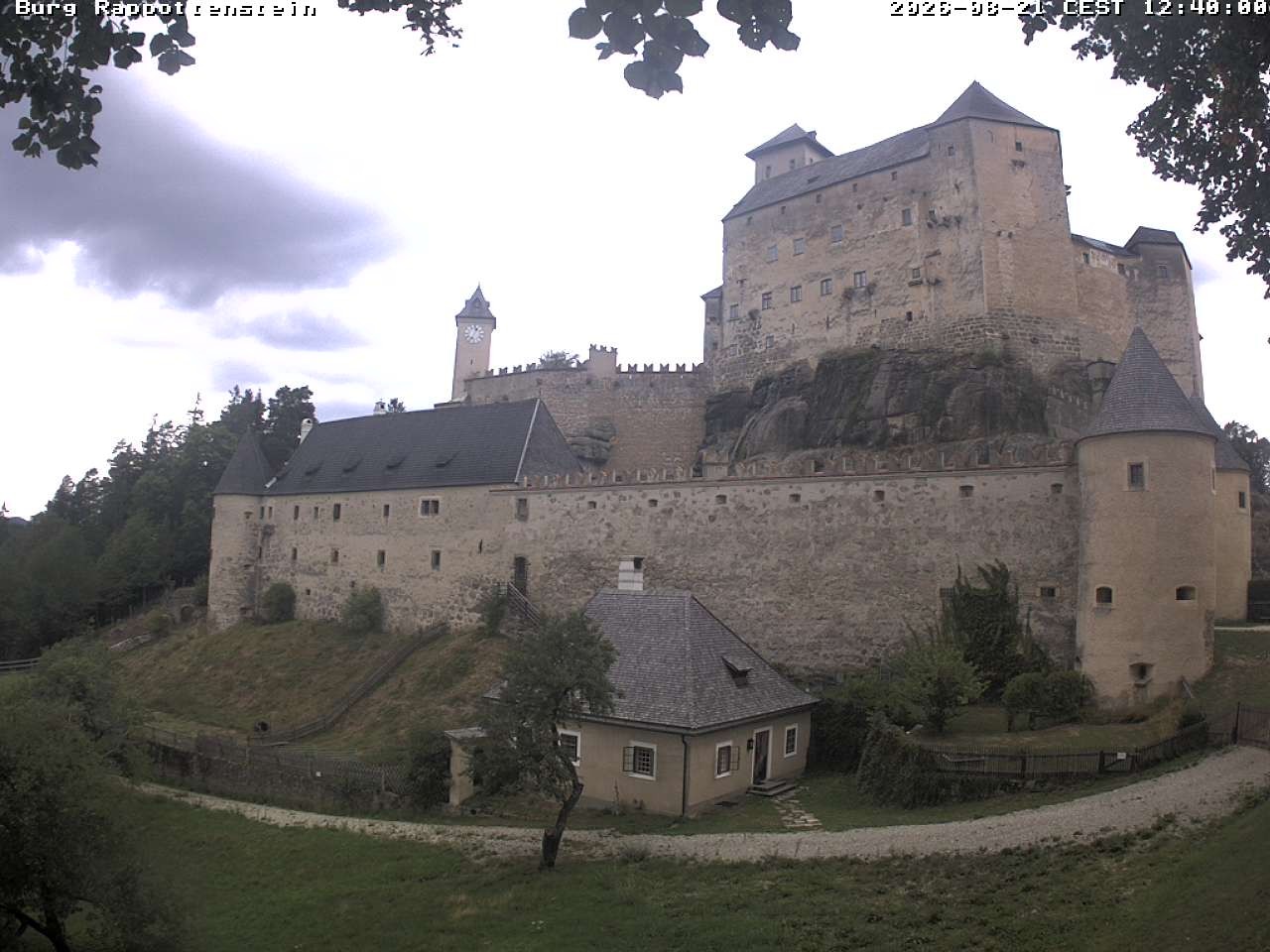 Archived image Webcam Rappottenstein Castle