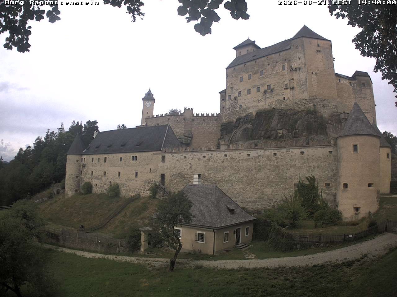 Archived image Webcam Rappottenstein Castle