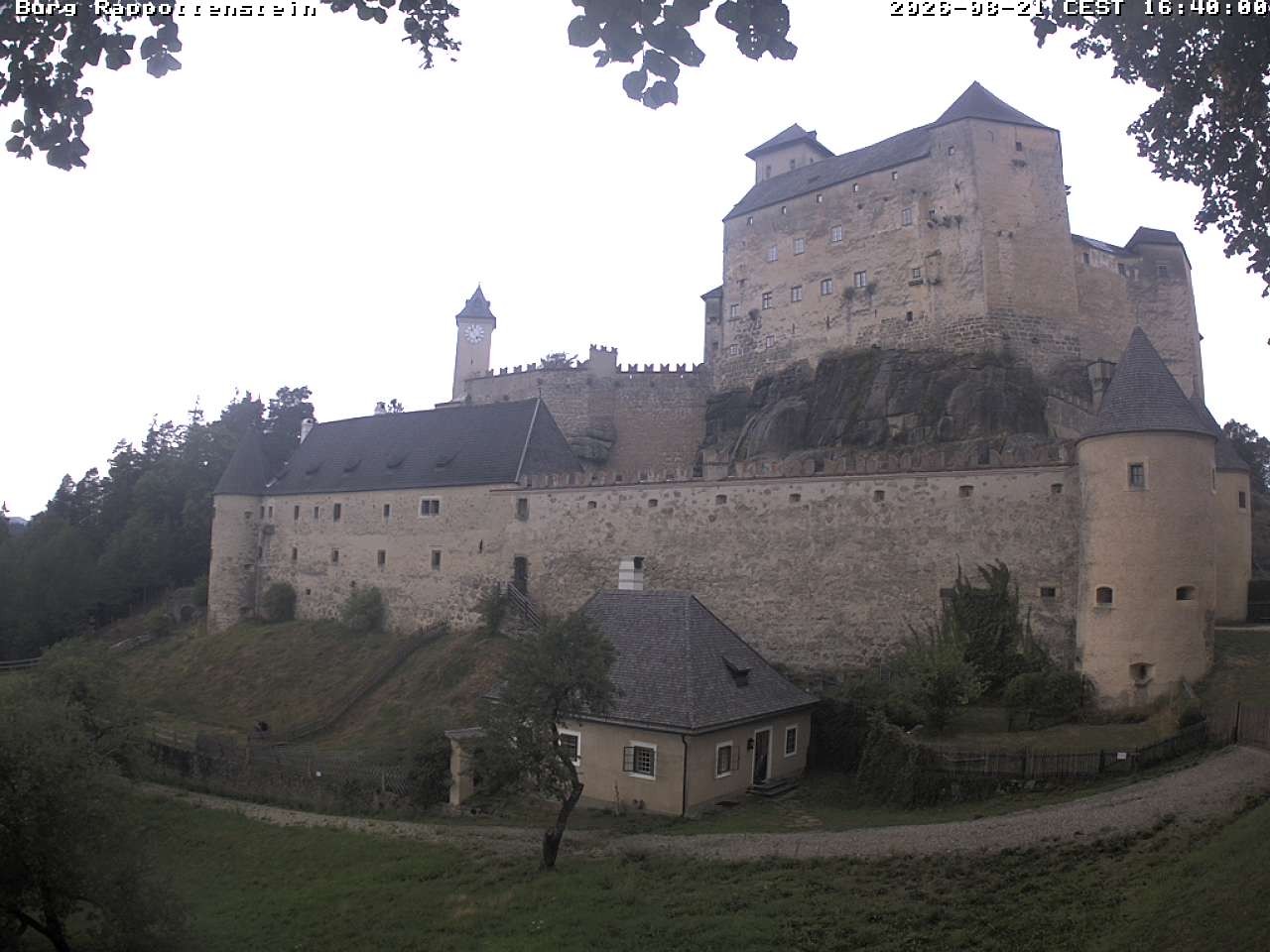 Archived image Webcam Rappottenstein Castle