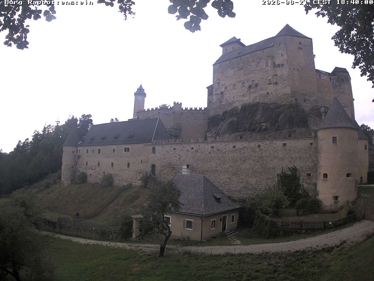 Archived image Webcam Rappottenstein Castle