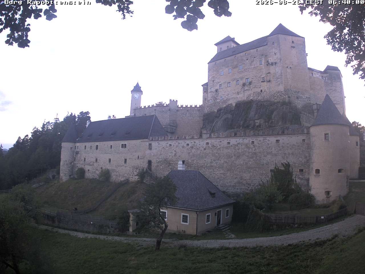 Archiv Foto Webcam Burg Rappottenstein