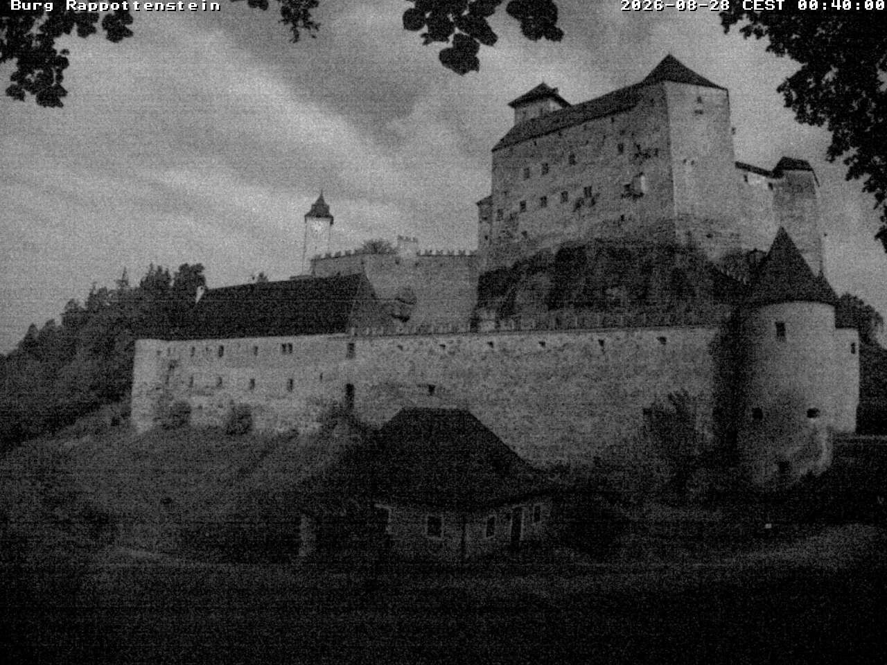 Archiv Foto Webcam Burg Rappottenstein
