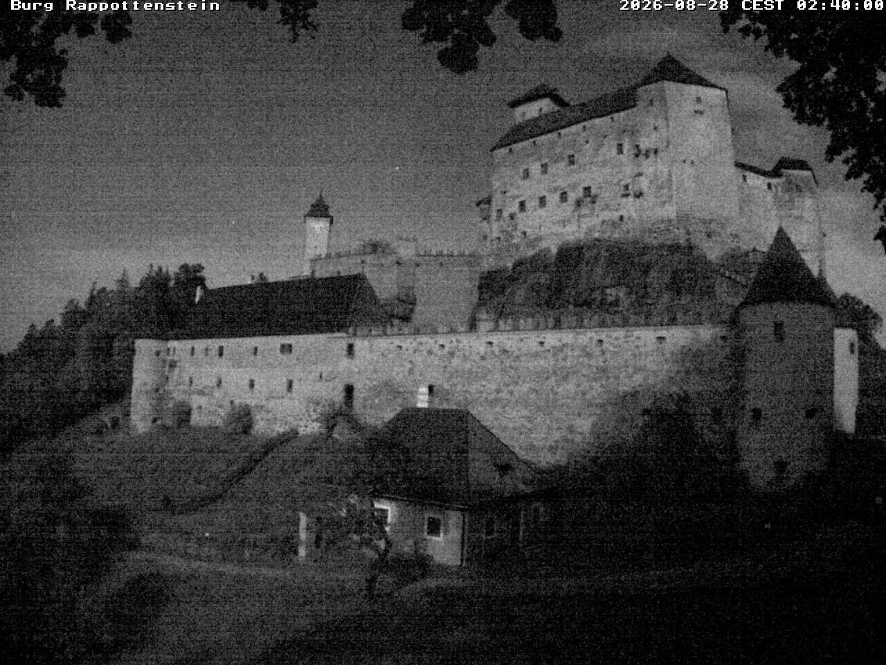 Archiv Foto Webcam Burg Rappottenstein