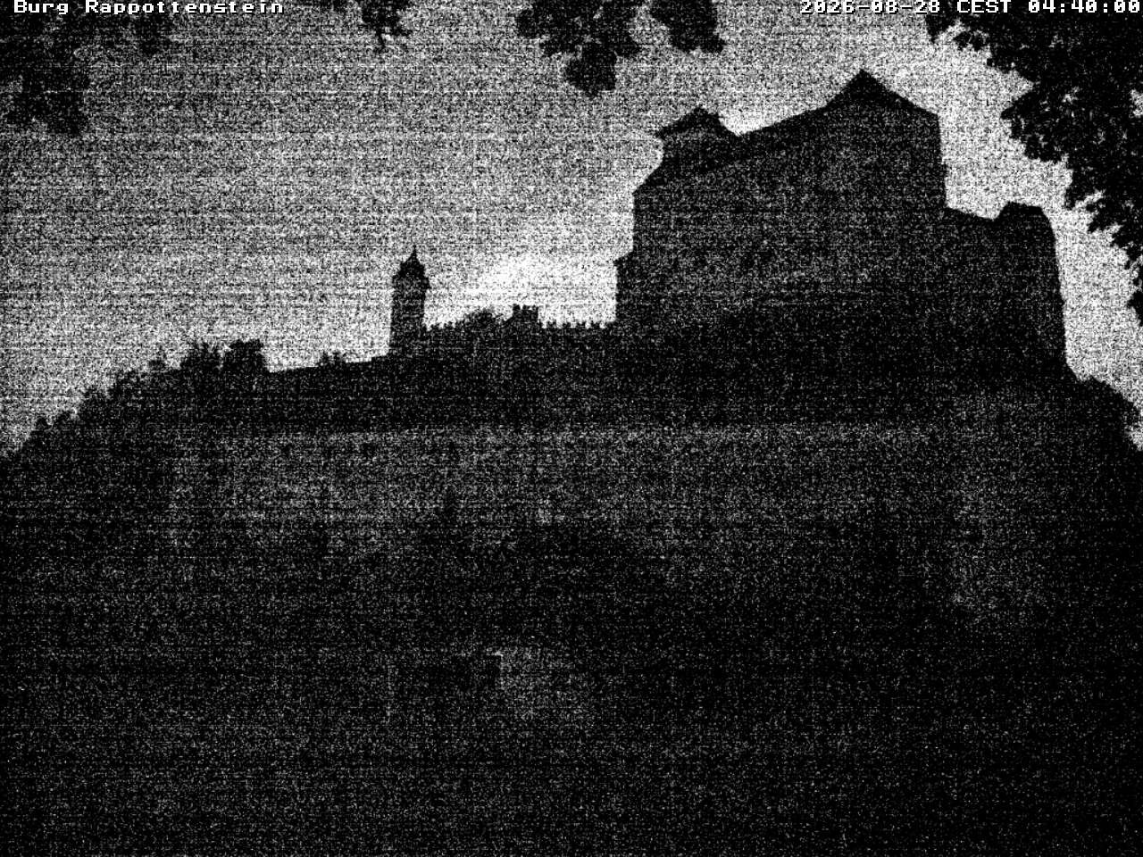 Archiv Foto Webcam Burg Rappottenstein