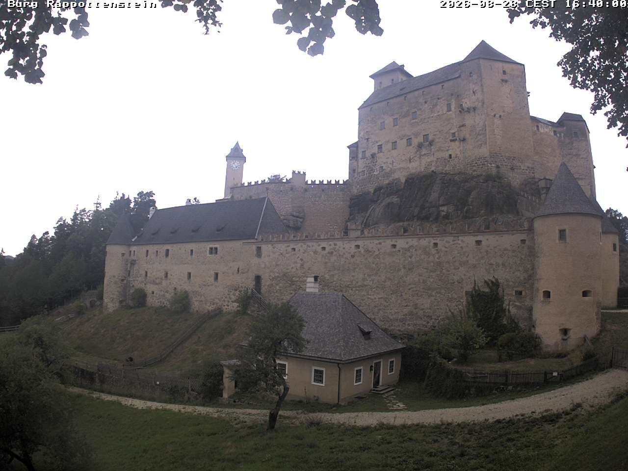 Archiv Foto Webcam Burg Rappottenstein