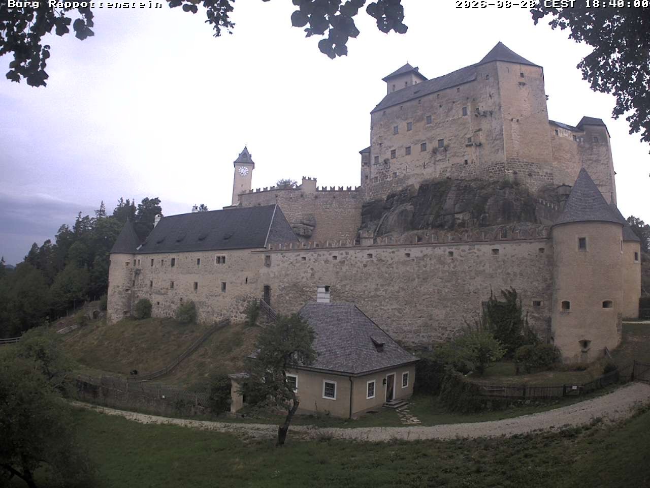 Archiv Foto Webcam Burg Rappottenstein