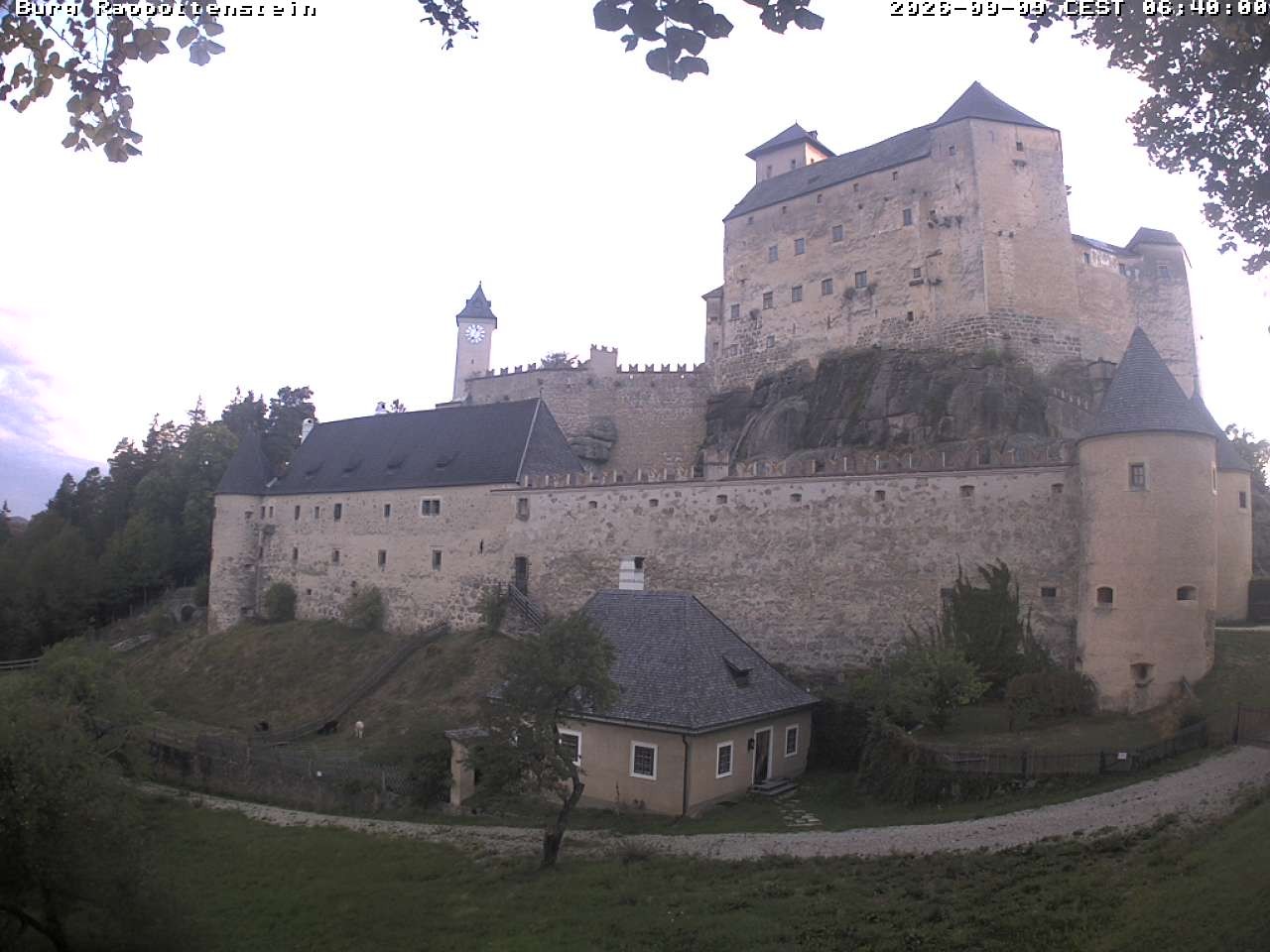Archiv Foto Webcam Burg Rappottenstein