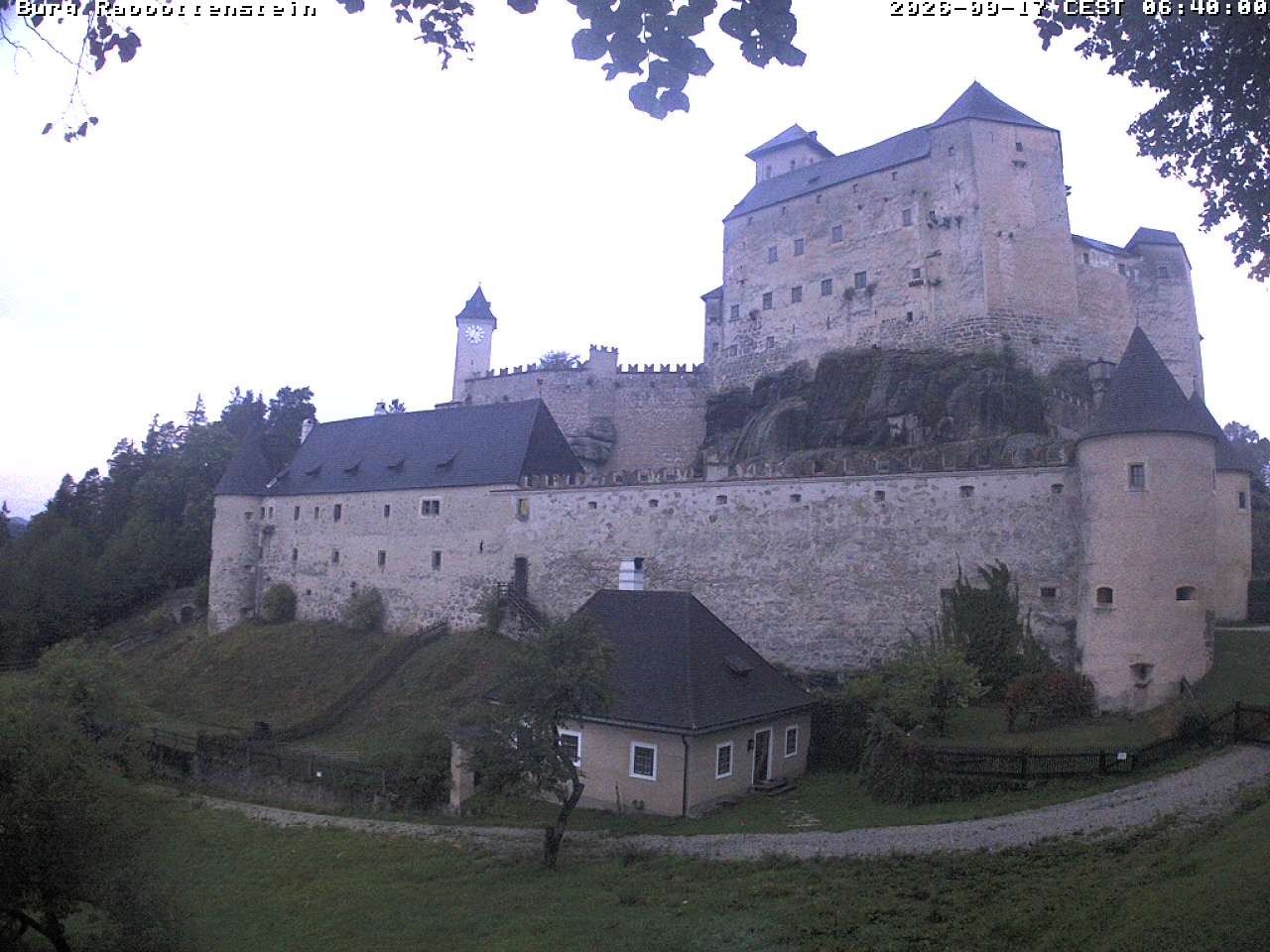 Archived image Webcam Rappottenstein Castle