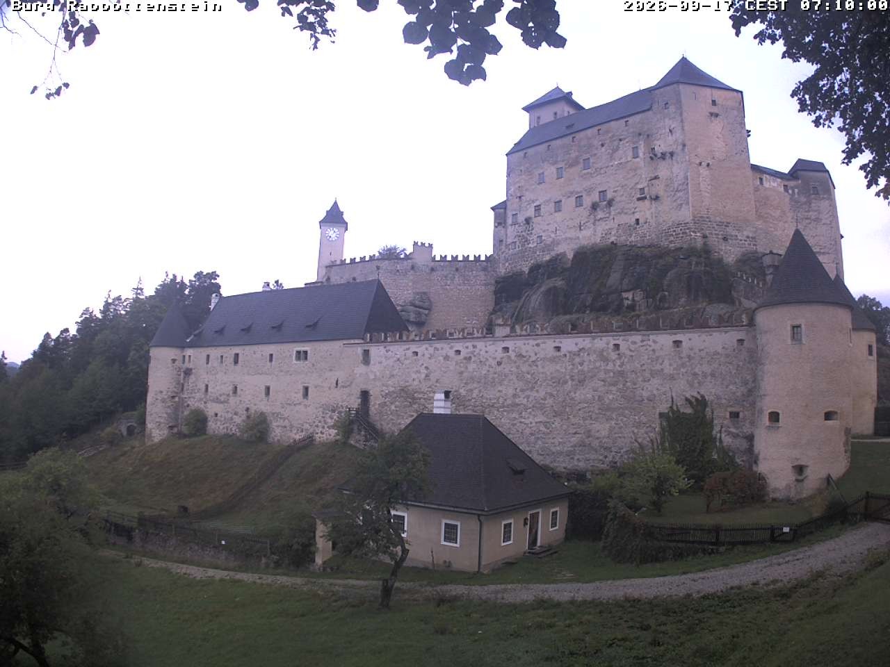 Archived image Webcam Rappottenstein Castle