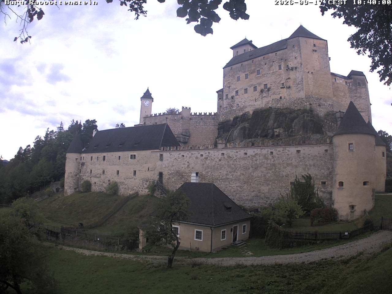 Archived image Webcam Rappottenstein Castle
