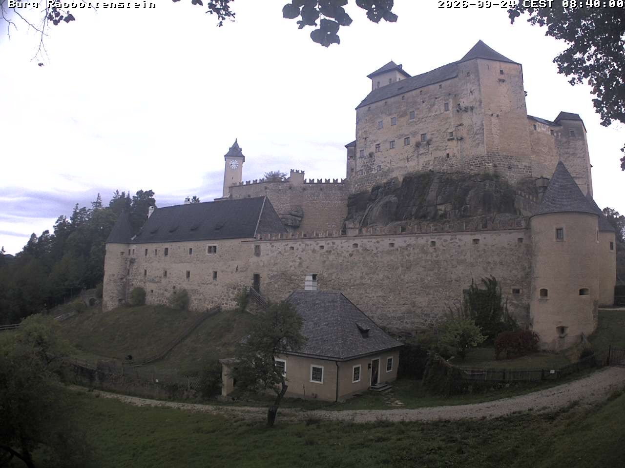 Archiv Foto Webcam Burg Rappottenstein