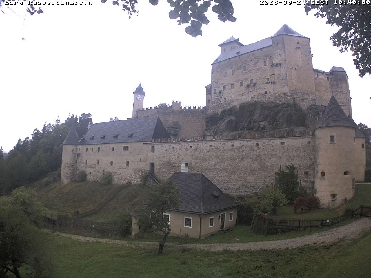Archiv Foto Webcam Burg Rappottenstein