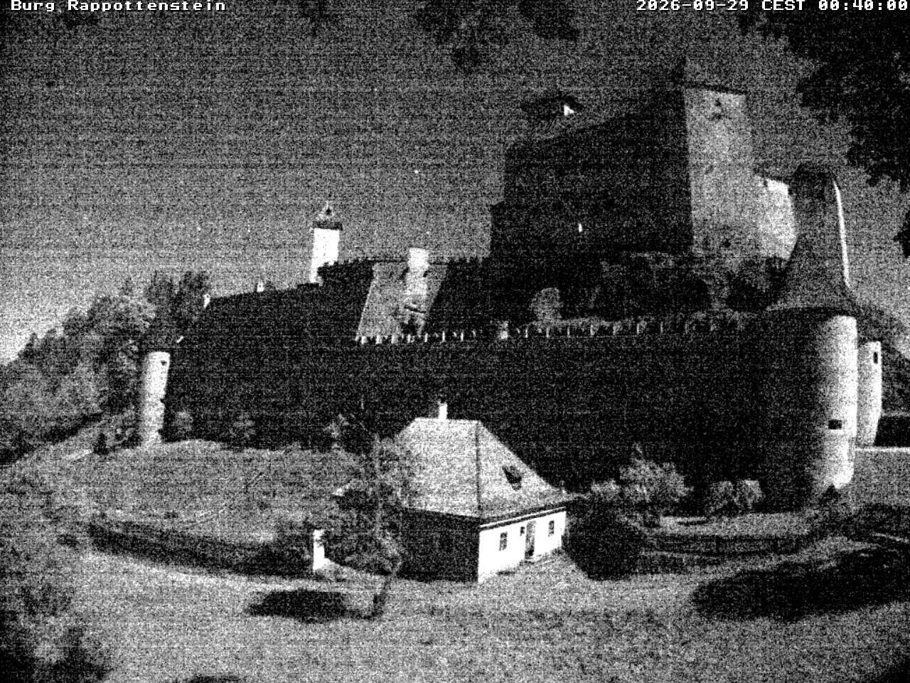 Archiv Foto Webcam Burg Rappottenstein
