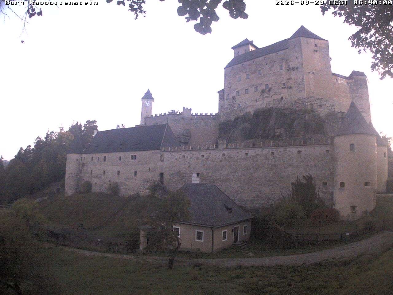 Archiv Foto Webcam Burg Rappottenstein