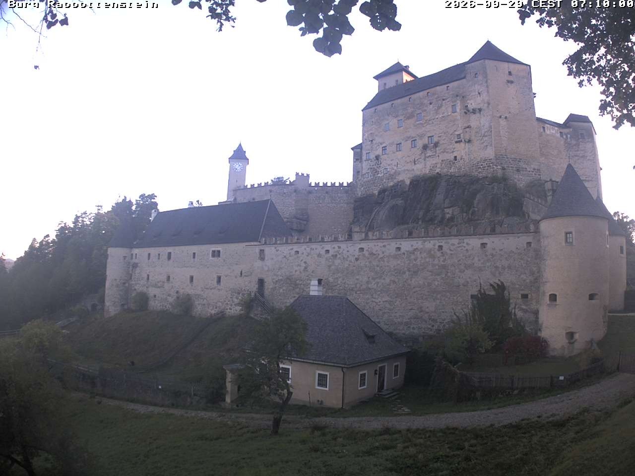 Archiv Foto Webcam Burg Rappottenstein